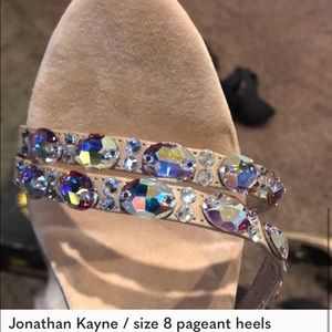 Jonathan Kayne Size 8 Pageant Shoes